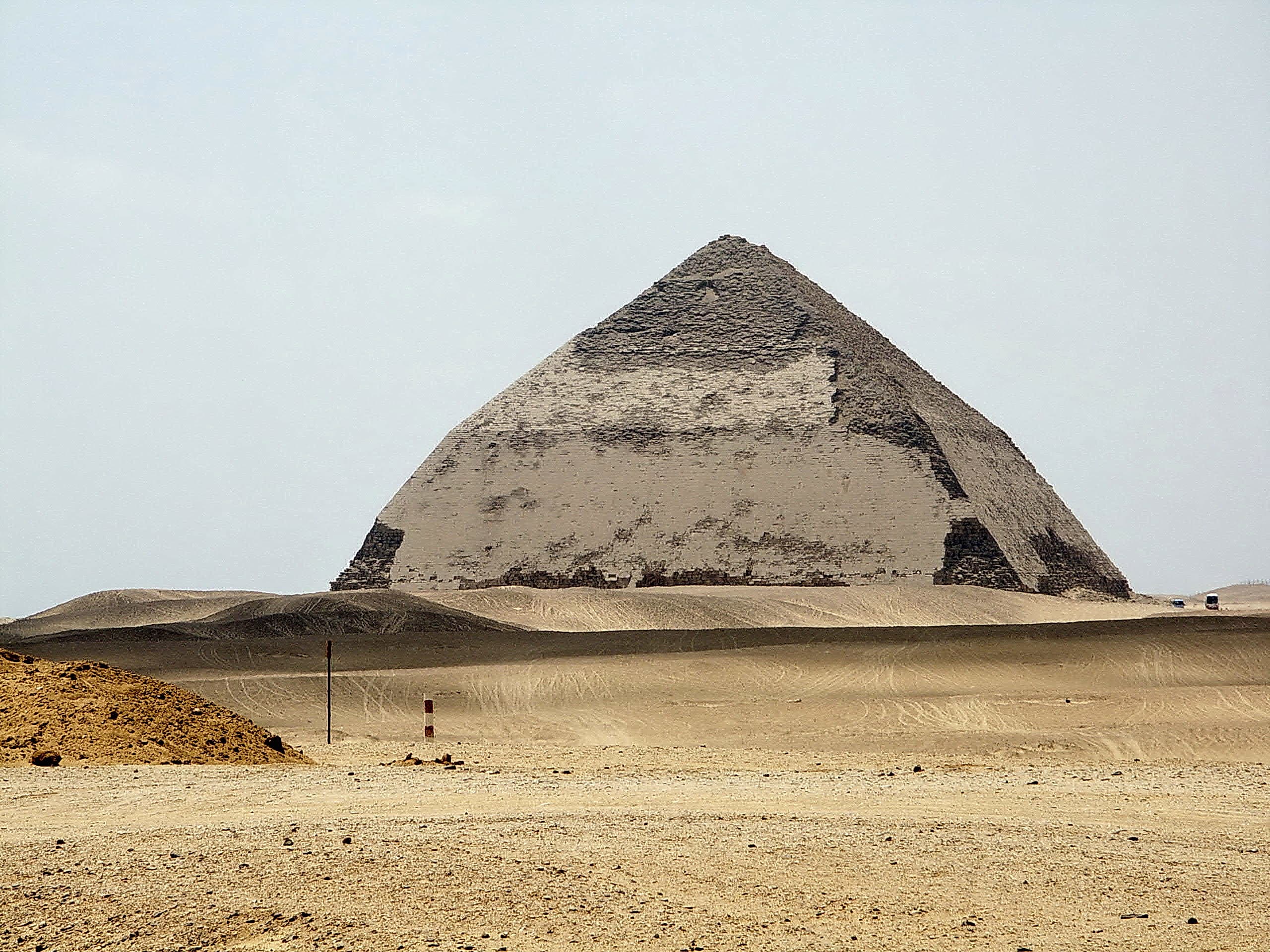 The Bent Pyramid: A Glimpse into Ancient Egyptian Architectural Evolution