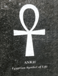 El símbolo egipcio de la vida ANKH
