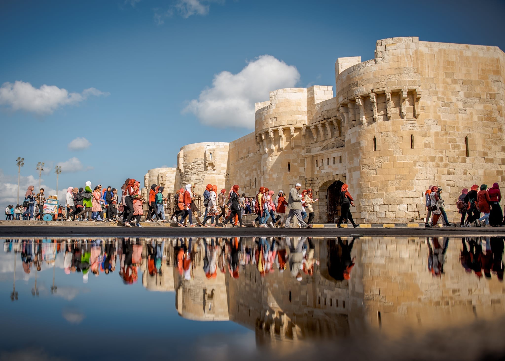Marvel at the Citadel of Qaitbay and the Mediterranean Majesty