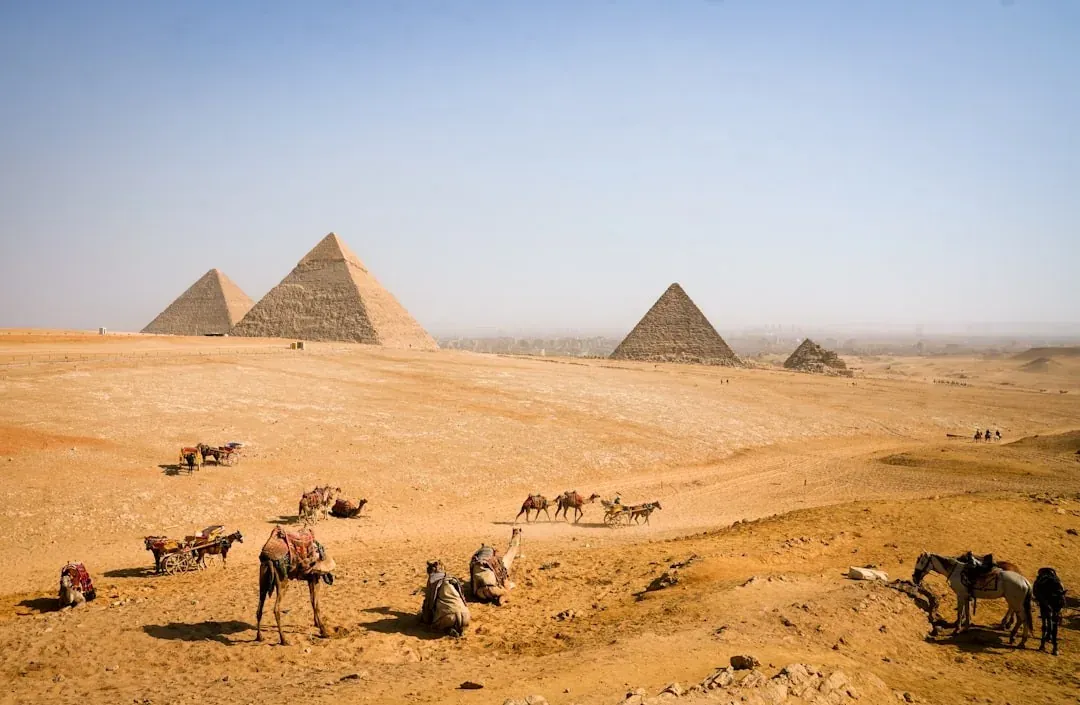 Pyramids of Giza, Cairo – 10denní dobrodružství v egyptských oázách: Káhira, Siwa a pouště