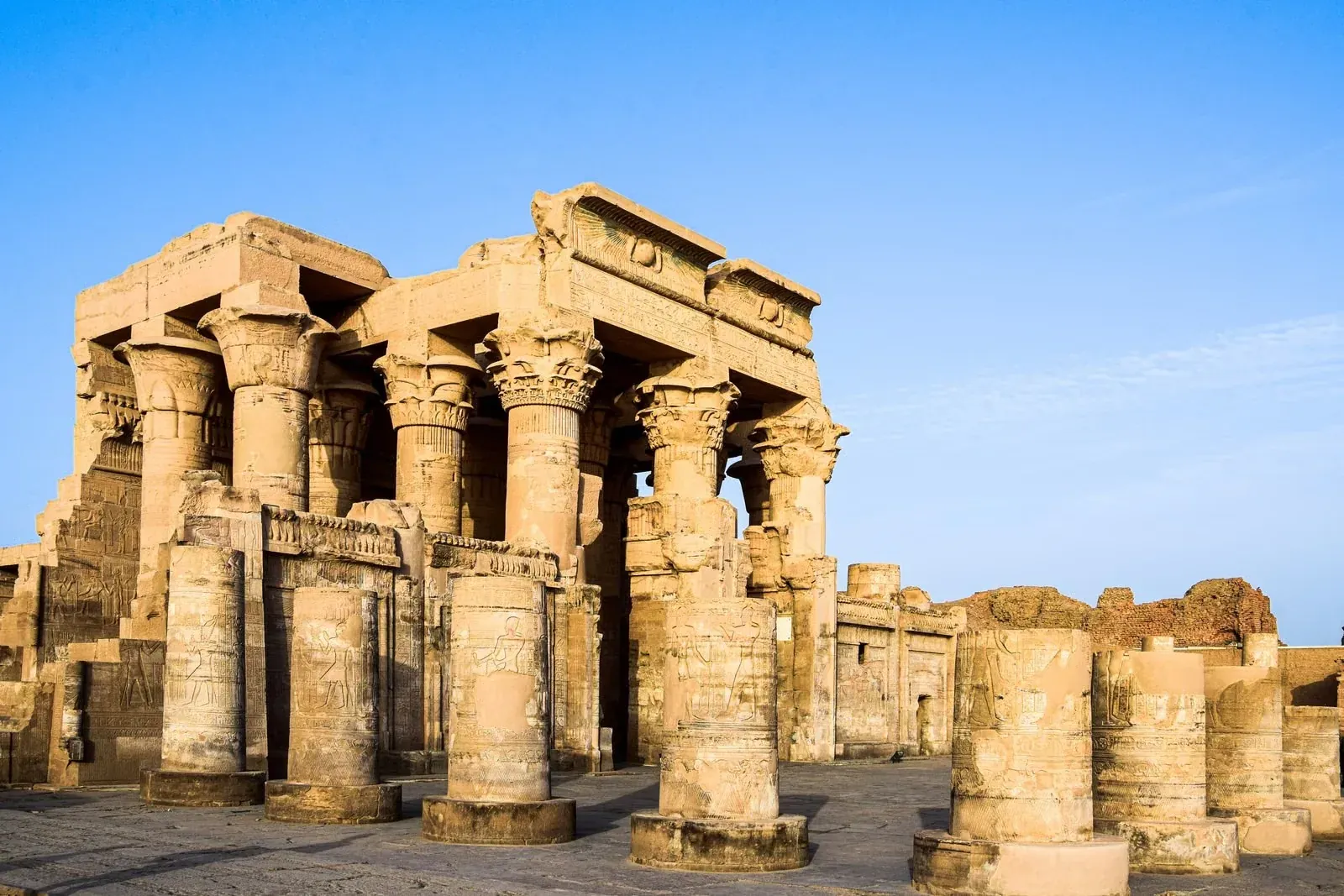 Kom Ombo Temple on the road from Luxor to Aswan