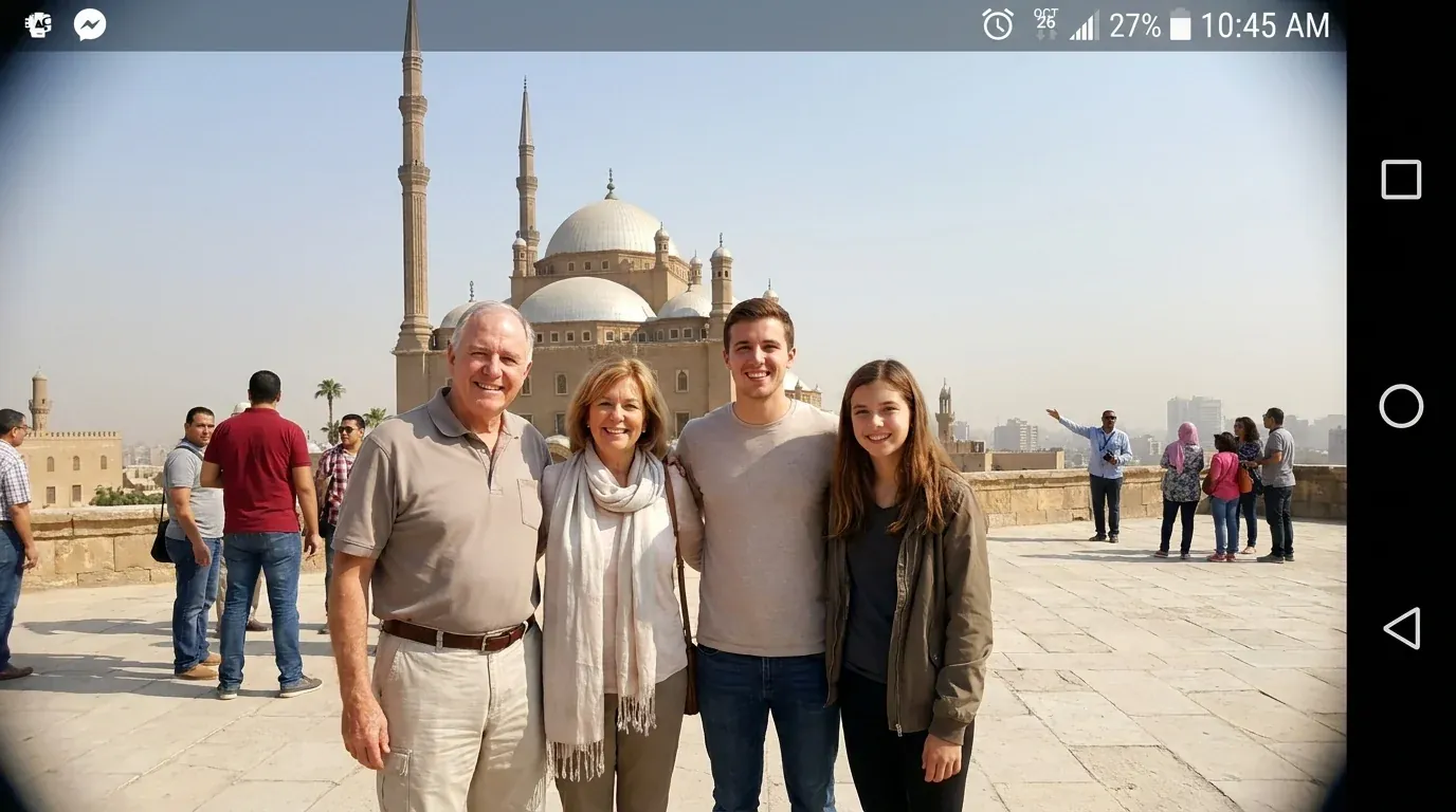 Viajantes em Citadel of Saladin and Muhammad Ali Mosque, Cairo – Tour para Mulheres Sozinhas no Egito: Pirâmides, Nilo e Mar Vermelho