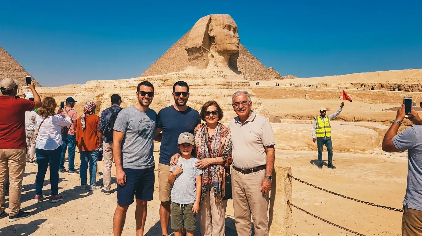 Viajeros en Great Sphinx of Giza – 13 Días Egipto: El Cairo, Crucero por el Nilo y Aventura en el Sahara