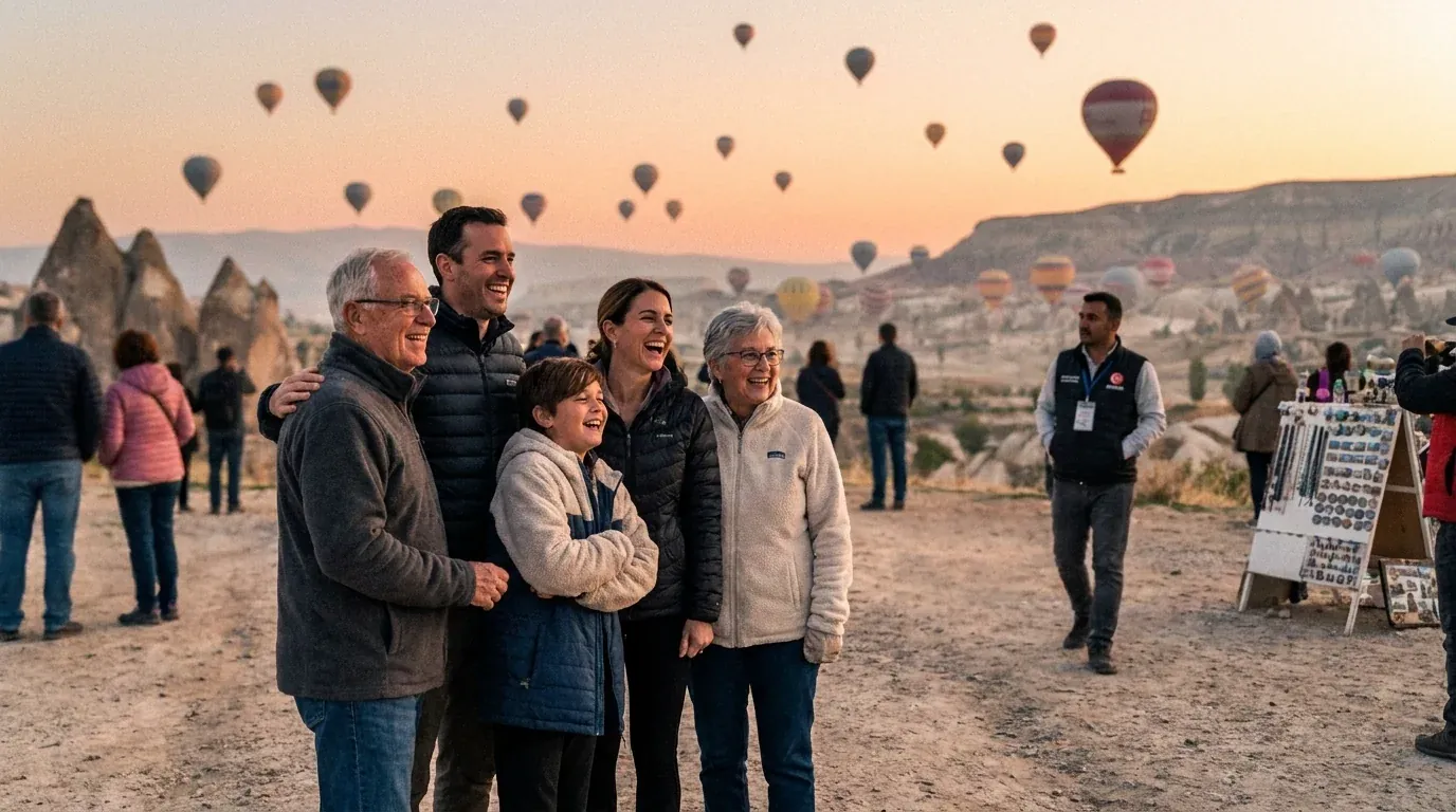 Viajantes em Cappadocia, Turkey – 14 Dias Cairo Alexandria Luxor Aswan Tour na Turquia