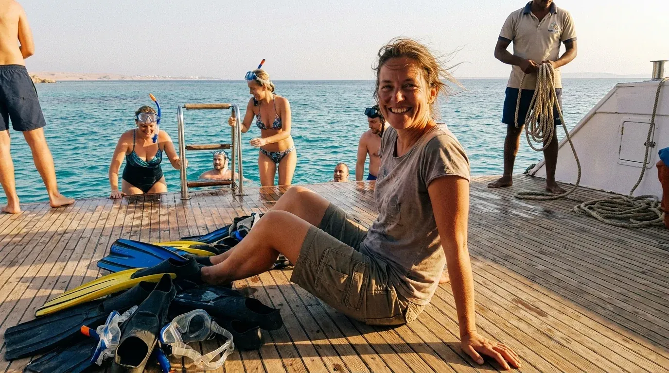 Viajantes em Snorkelling in the Red Sea – Aventura no Egito de 14 Dias: Oásis, Faraós & Mar Vermelho