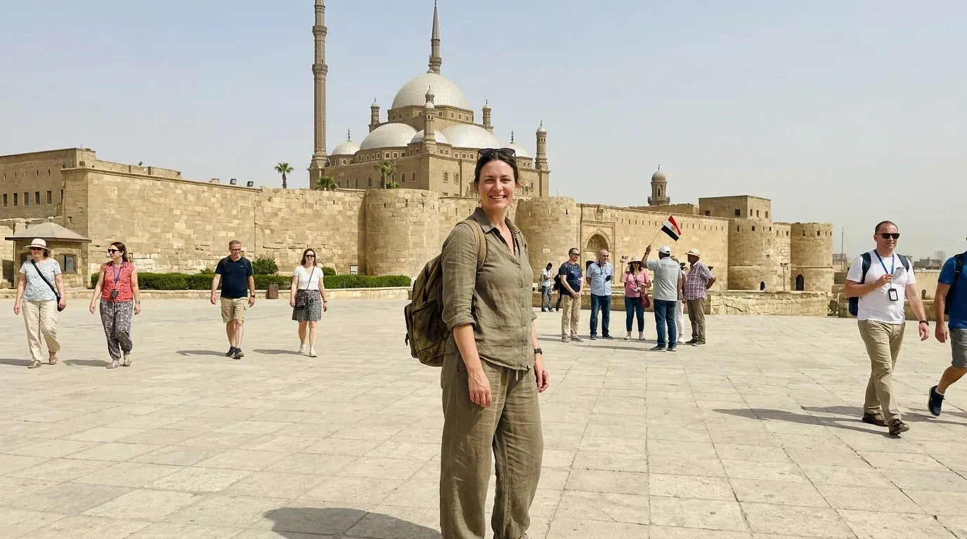 Viajeros en Citadel of Saladin and Muhammad Ali Mosque, Cairo – Aventura Familiar en Egipto: 14 Días en El Cairo, Nilo, Mar Rojo