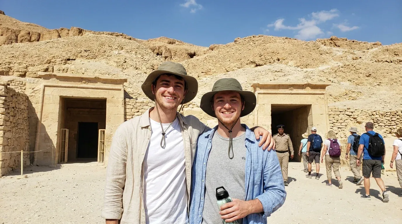 Viajantes em Valley of the Kings, Luxor – Exploração Ultimate do Egito em 18 Dias