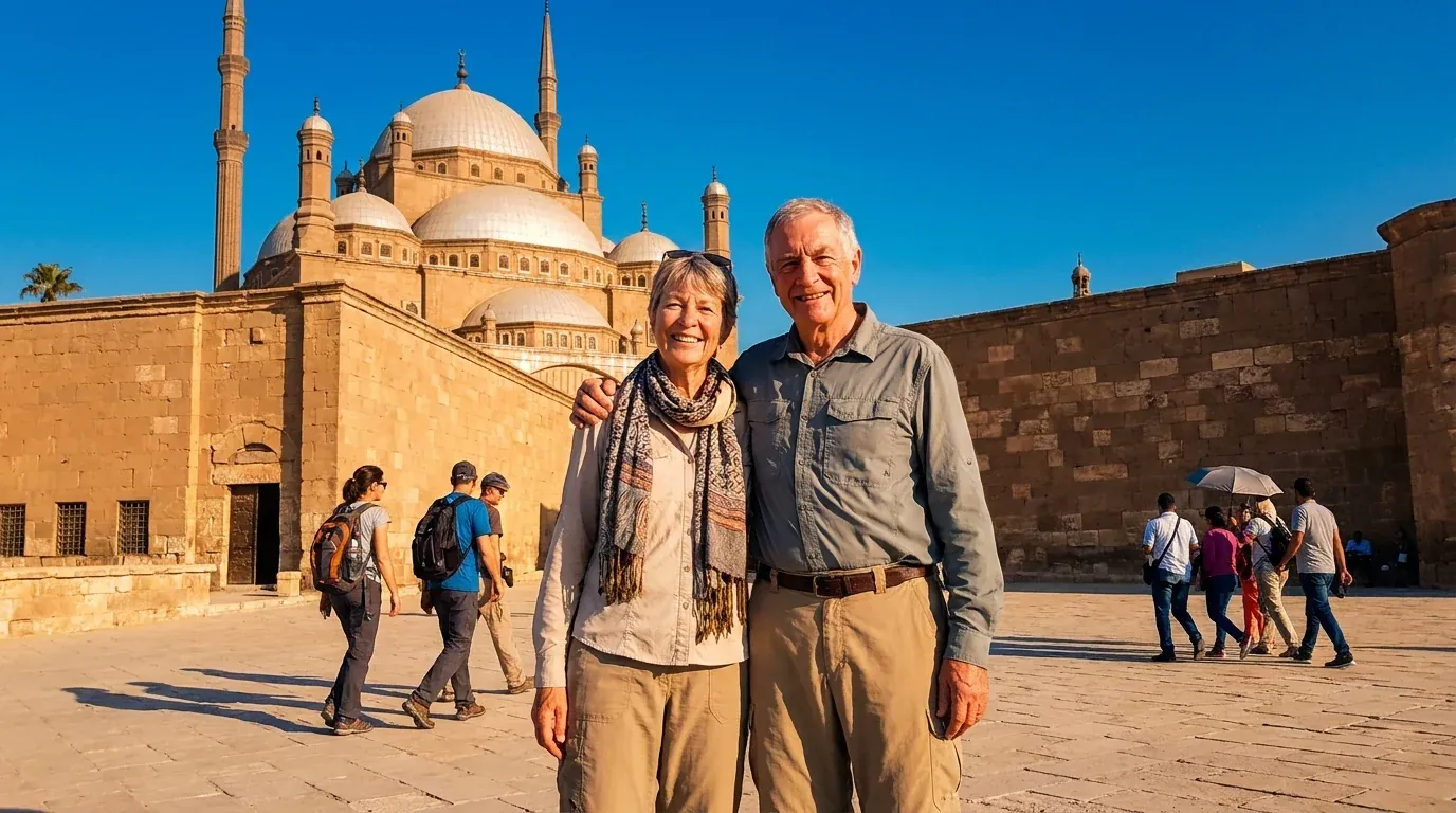 Viajeros en Citadel of Saladin and Muhammad Ali Mosque, Cairo – Tour de 2 días a El Cairo desde el puerto de Alejandría Regreso a Port Said