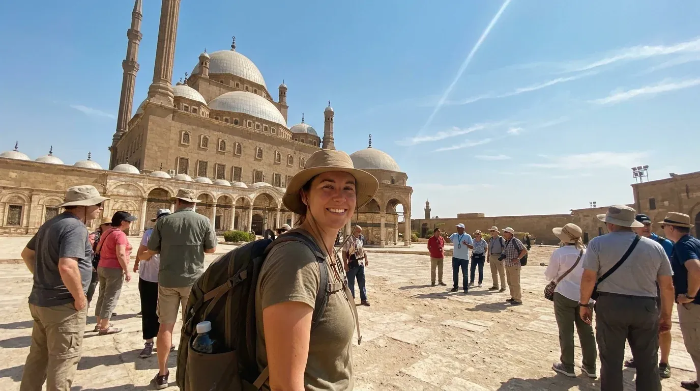 Viajeros en Citadel of Saladin and Muhammad Ali Mosque, Cairo – Paquete turístico de 3 días y 2 noches El Cairo-Alex