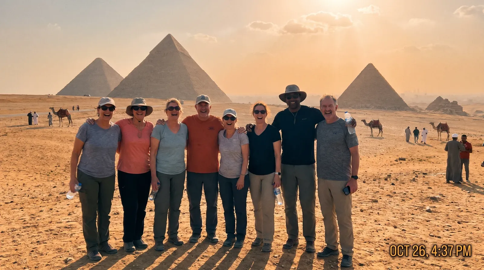Viajantes em Pyramids of Giza, Cairo – Excursão de 6 dias no Cairo, Luxor e Hurghada
