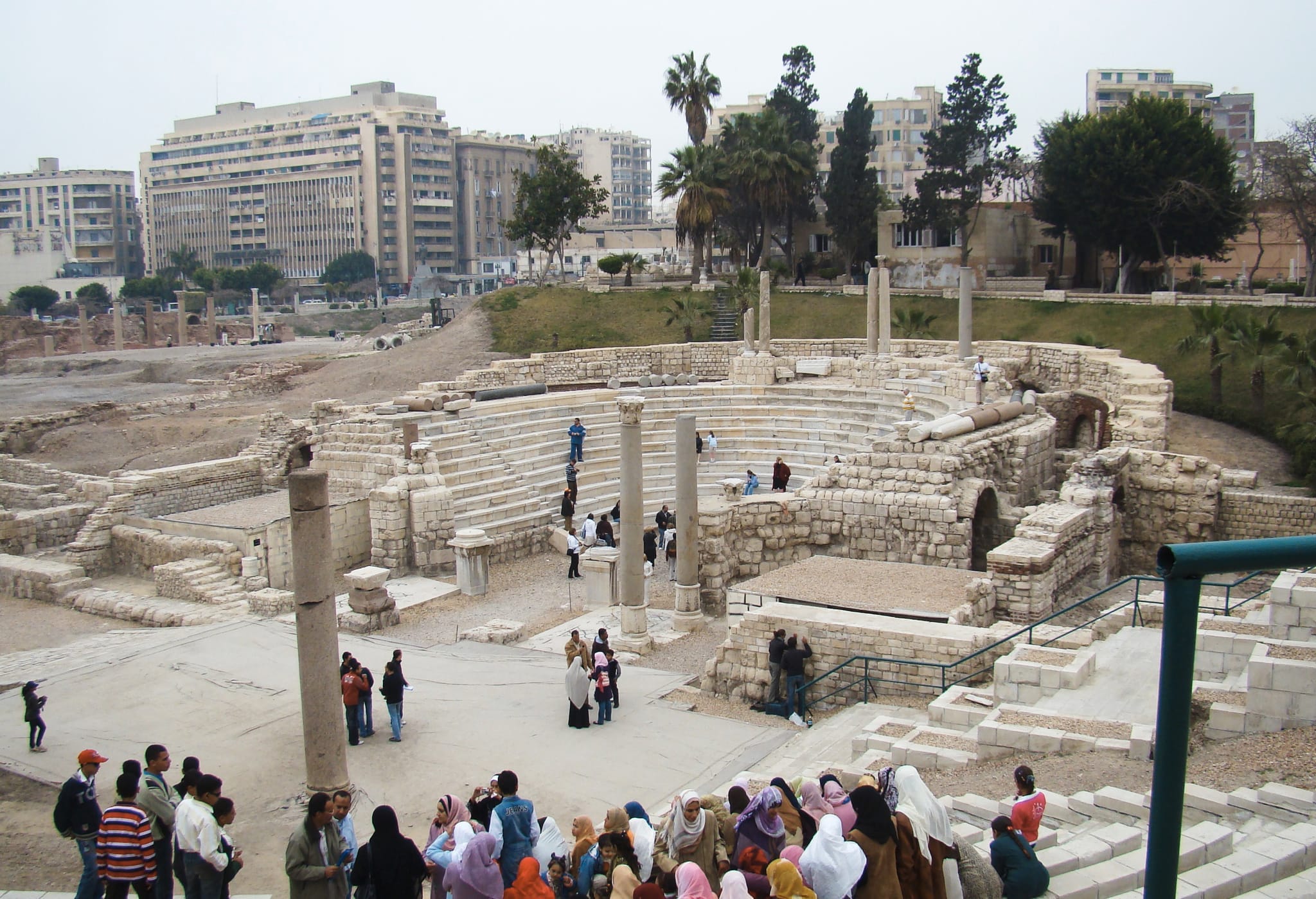 Roman theatre in Alexandria - Alexander the Great 