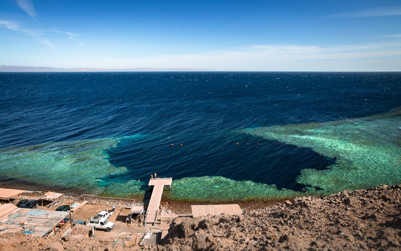 Dahab Blue Hole entrance