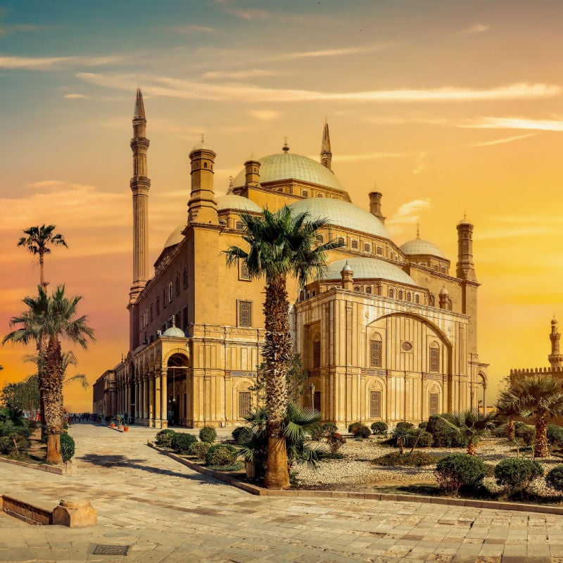 The Mihrab of The great mosque of Muhammad Ali Pasha, Islamic Cairo