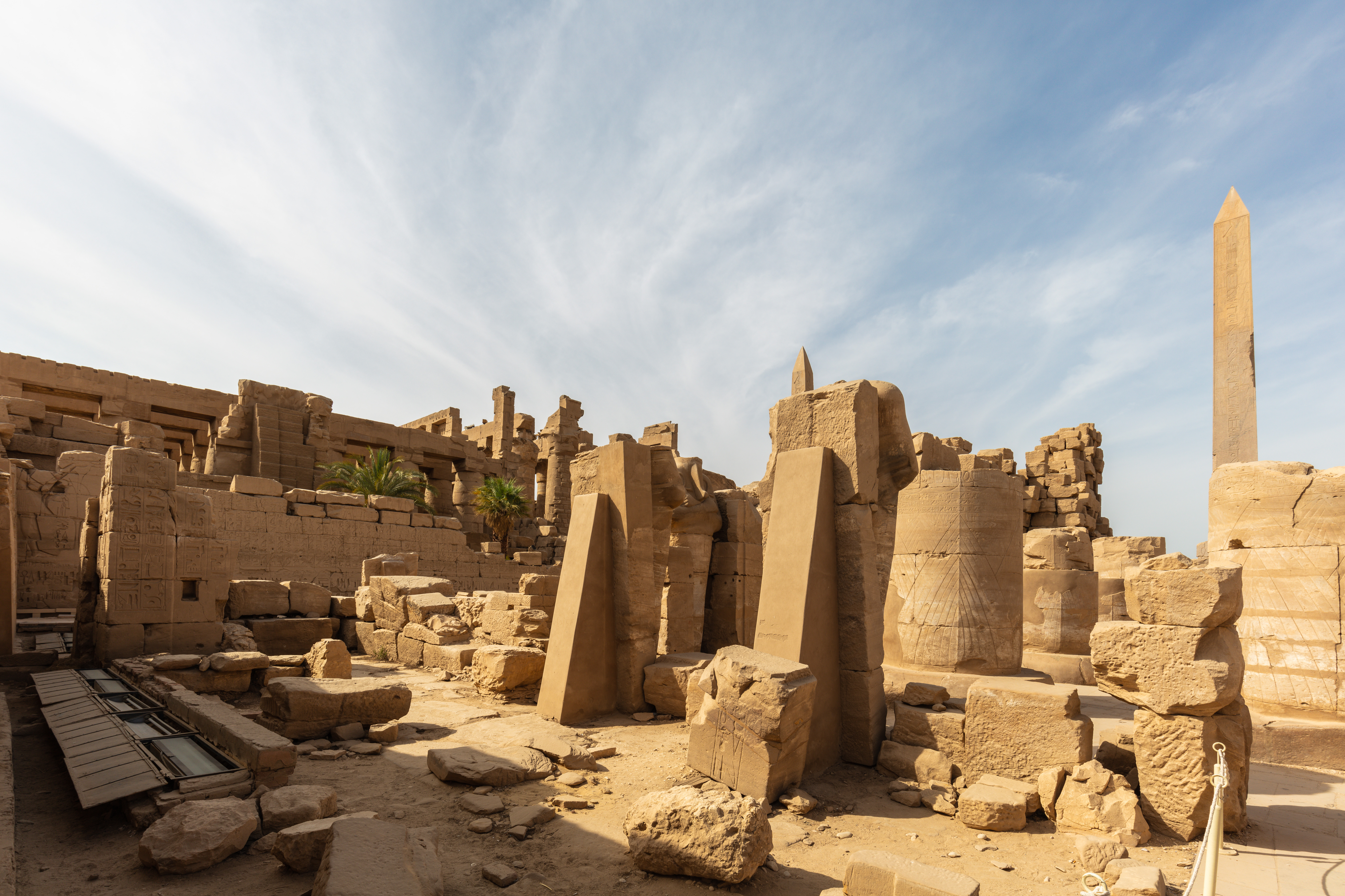 Obelisco del templo de Karnak