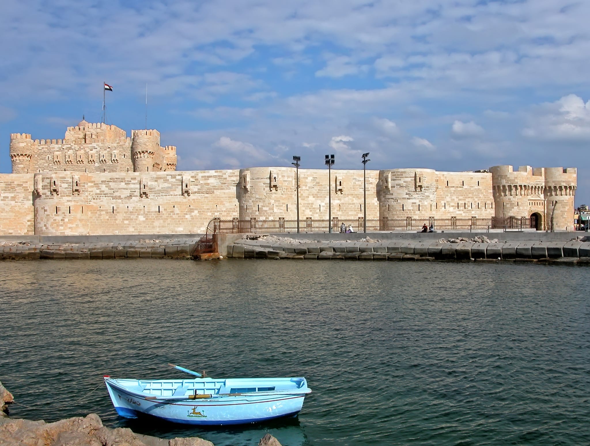 Zitadelle von Qaitbay, Leuchtturm von Alexandria