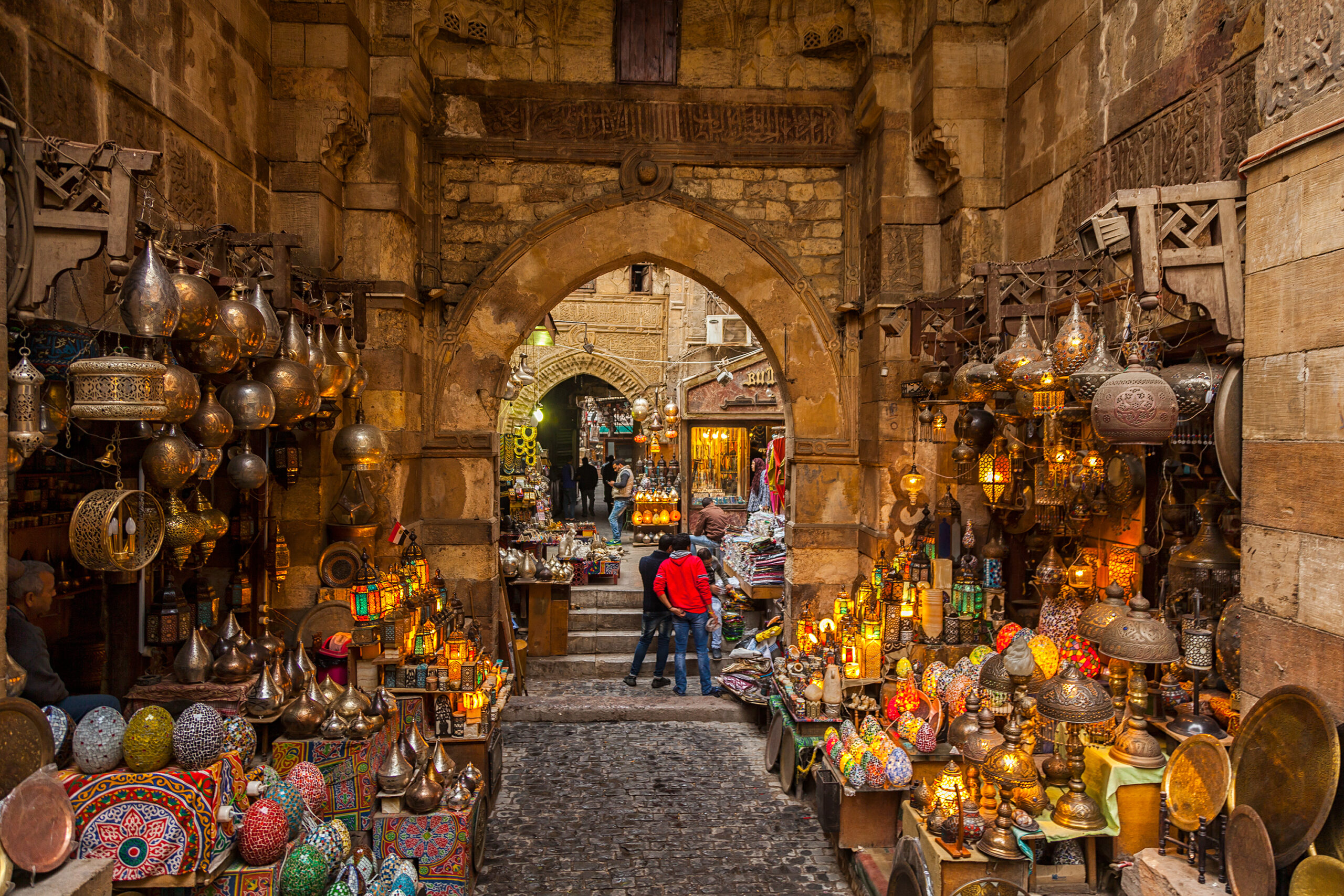 Khan el-Khalili market in Cairo