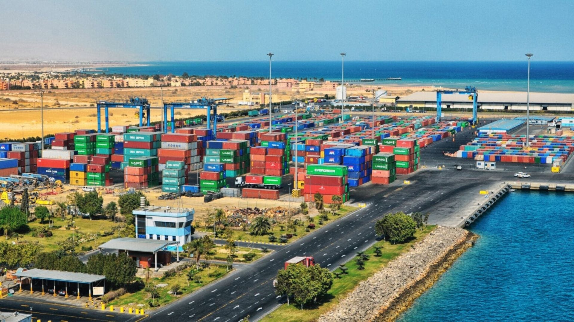 Přístav Ain Sukhna, Egypt ports