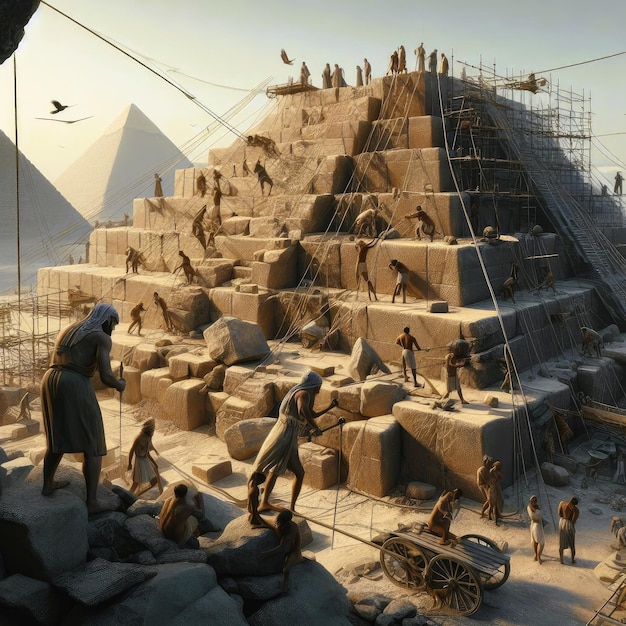 Stavba pyramid ve starověkém Egyptě, Egyptské pyramidy