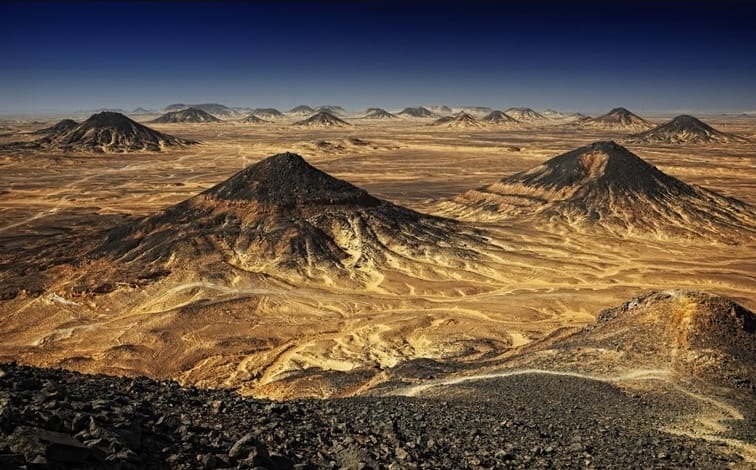 Deserto Negro no Egito, Deserto Ocidental e Oásis Egito