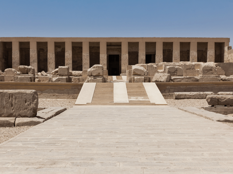 Abydos temple outside