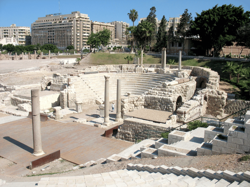 Egypt Roman theatre