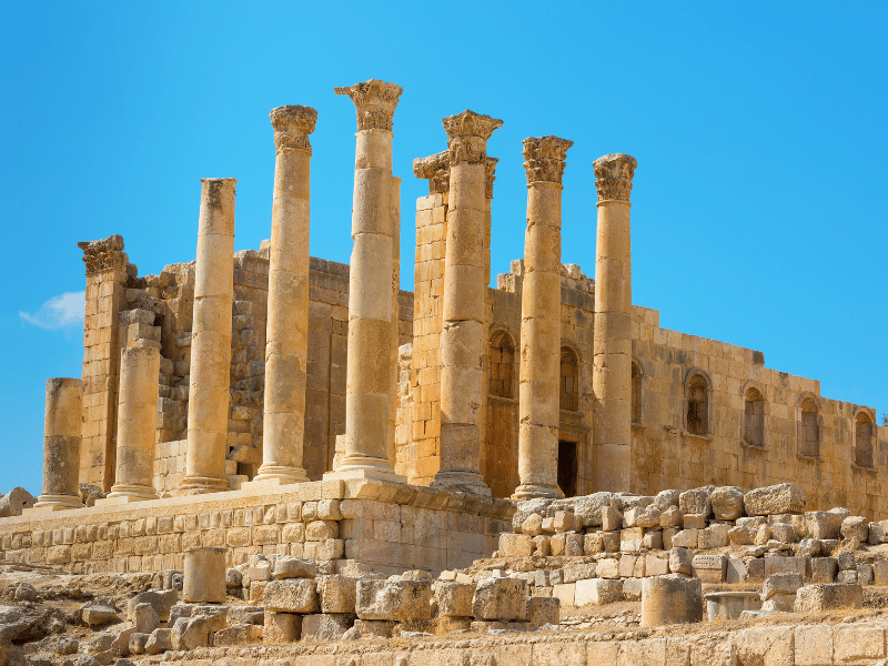 Jerash & Artemis visit in jordan
