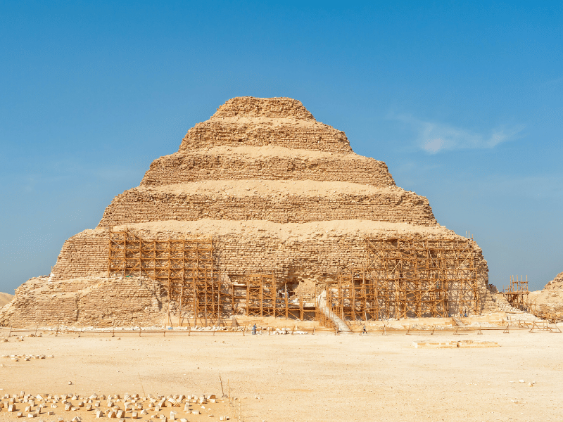 Saqqara pyramid egypt